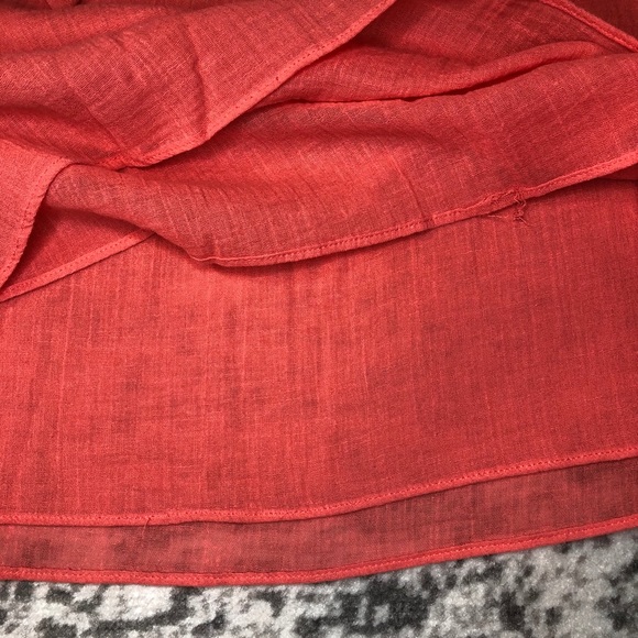 J.Crew Coral Strapless Bow Mini Dress - Picture 8 of 8